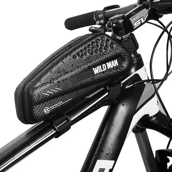 WILDMAN traveling bag for bike frame with zipper 1L EX black Photo 7