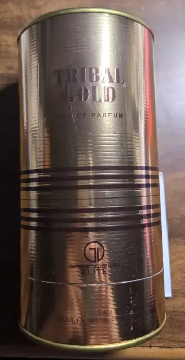 EMPTY BOTTLE W/BOX Grandeur Elite Tribal Gold 3.4 Oz 100ml of Le Male Elixir Jpg Foto 9