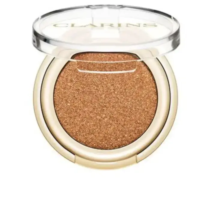 Clarins Ombre Skin Nude Primer-Infused Eyeshadow - Matte Satin + Pearlized Finishes 0.05 Oz. - Pearly Raisin Foto 4