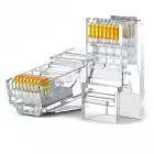 Ugreen 10x plug coupler end RJ45 8P8C Cat 6 transparent (50961) Photo 1