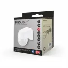 Judesio daviklis, PIR, 12m 800W 180° IP20 sieninis Eurolight Photo 2