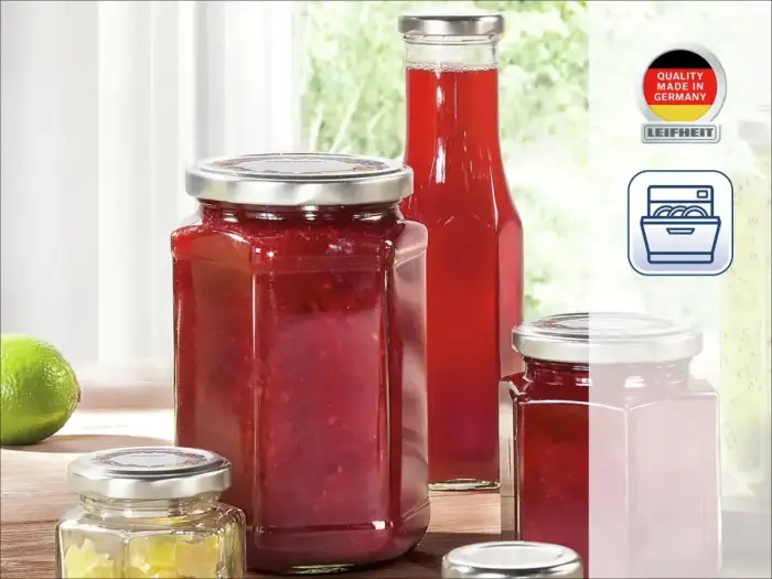 LEIFHEIT Sešstūra burciņa stikla 1700ml Foto 2