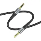 Cable AUX Jack 3,5 mm to Jack 3,5 mm Hoco 1 m UPA26 black Photo 3