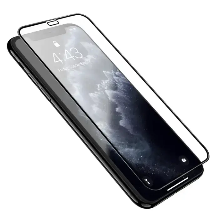 Borofone Tempered glass BF8 Diamond Armor Full Screen 5D Large Arc for Iphone X/XS/11 Pro - 10 pieces Foto 6