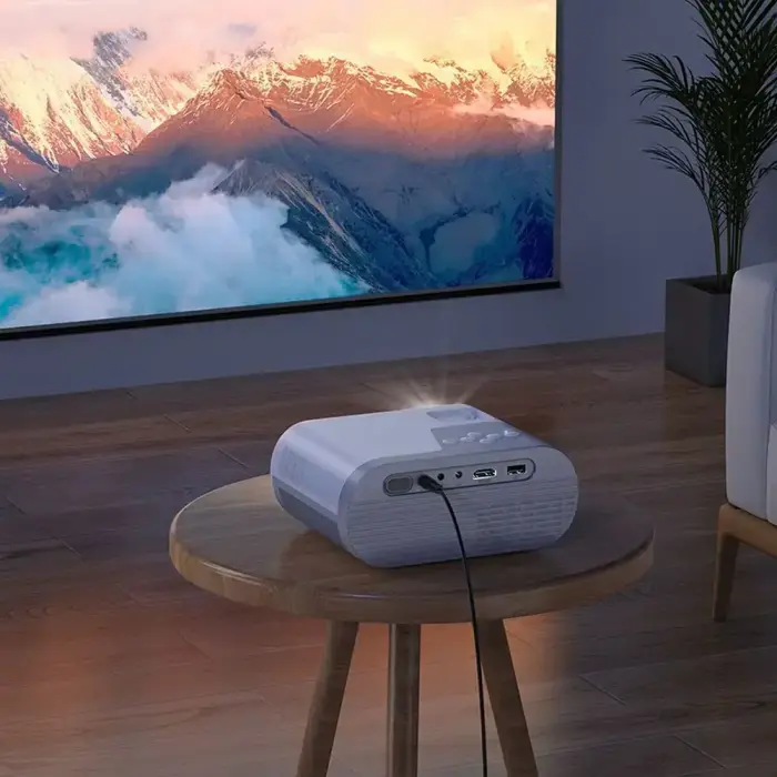 Projector HD Ready Hoco with Android software Wi-Fi Bluetooth 720P DT2 white Photo 15