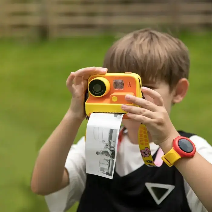 PICOCICI printing kids camera K27 yellow Foto 4
