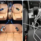 Orico ChargeClip 108W Car Charger 2x USB-A + 4x USB-C with Clip - Black Foto 5