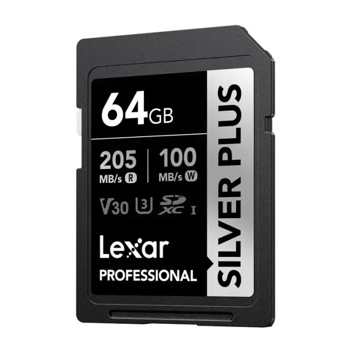 Lexar Professional SILVER PLUS SDXC 64GB memory card Фото 3