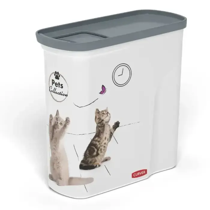 Контейнер для корма Pet Life Dogs 1,5кг 2л 20,5x86x19,4см кошка Фото 2