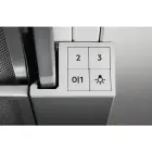 Electrolux izvelkams tvaika nosūcējs, 60 cm, C, pelēks Foto 2