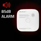 Qoltec Certified wireless smoke detector with battery | Tuya | Wi-fi |  sensor service life 10 years | alarm 85dB | LED Фото 5