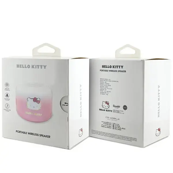 Hello Kitty głośnik Bluetooth 5.0 HKWSBT6GKEP różowy|pink Electroplate Gradient Photo 4