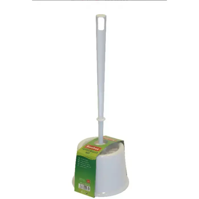 Toilet brush with holder white/black  Photo 2