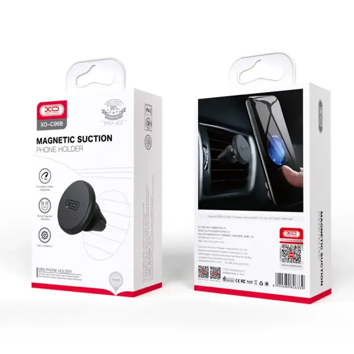 XO car holder C96B magnet black Foto 4