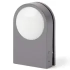 Lexon Lucie LED Clip dark gray/gun LL121X Foto 1