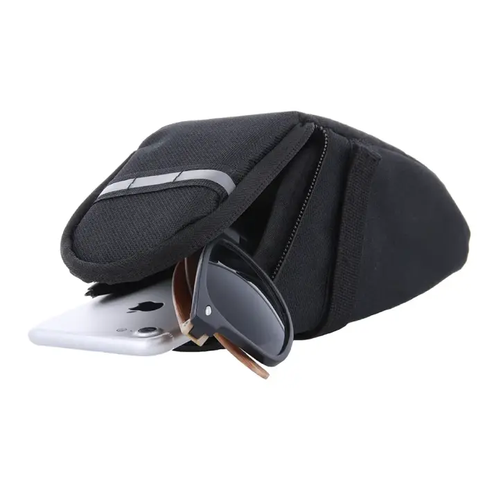 Velosipēda sēdekļa soma SB-100 Forever Outdoor melna Foto 2