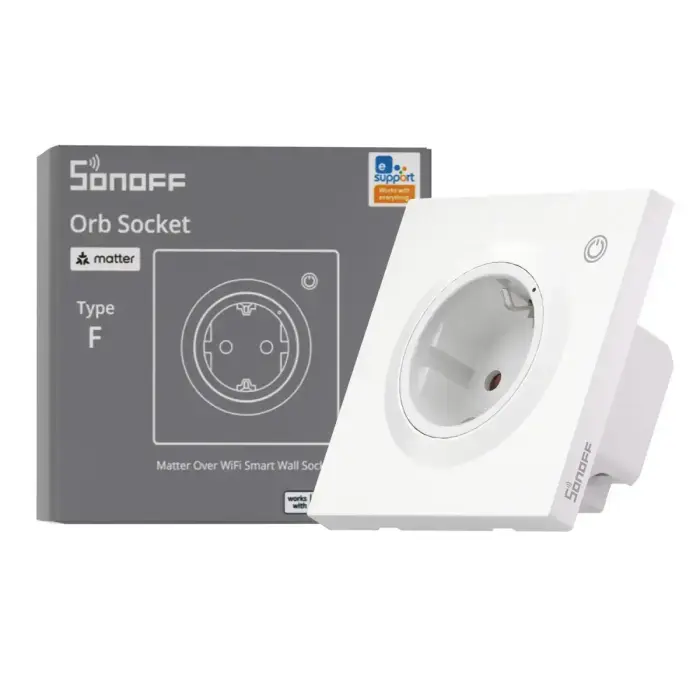 Išmanusis Orb sieninis lizdas Sonoff WS01TPF-E Foto 3