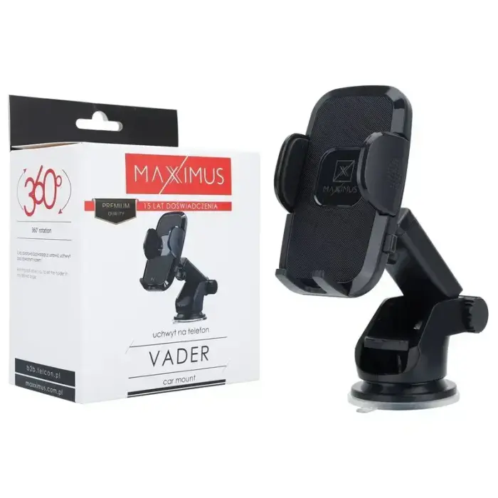 CAR HOLDER MAXXIMUS VADER BLACK  FOR WINDSHIELD Photo 5