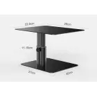 Nillkin HighDesk Adjustable Monitor Stand Black Photo 7