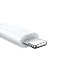 Joyroom S-IW007 3-in-1 cable USB-A magnetic charger - Lightning 1.2m - white Photo 3