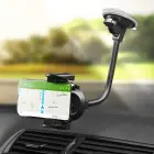 Car phone holder Forcell F-Grip Oval 27 cm windshield / dashboard / air vent black Photo 14