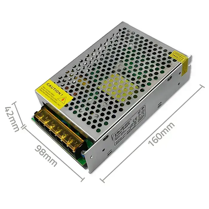 Qoltec LED Driver IP20| 100W | 12V | 8.3A | aluminium Фото 7