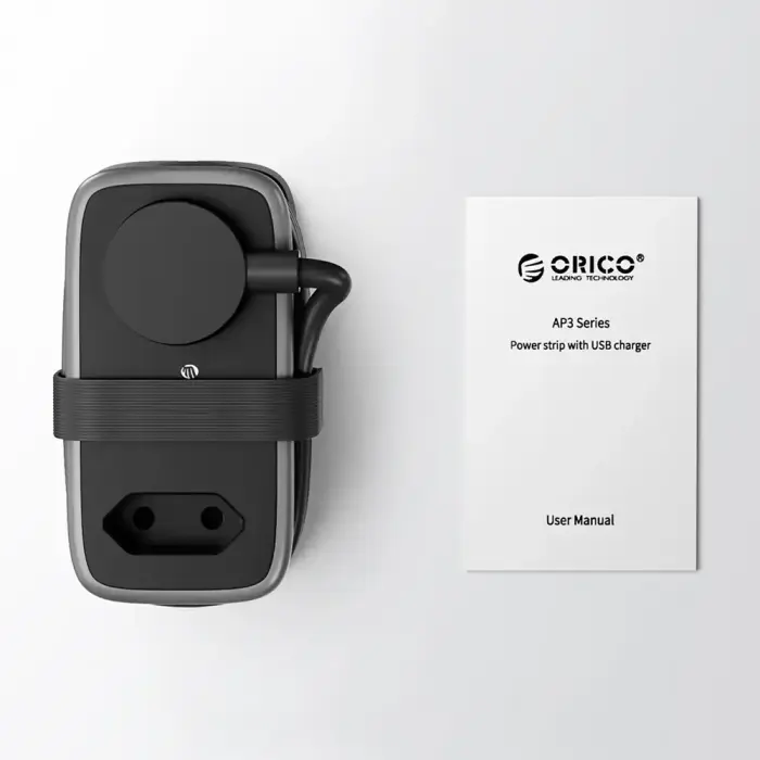 Orico AP3 65W GaN 6in1 Power Strip 2x AC + 2x USB-A + 2x USB-C - Black Foto 2