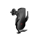 Maxlife car holder for air vent MXCH-08 automatic with wireless charging black 15W Фото 2