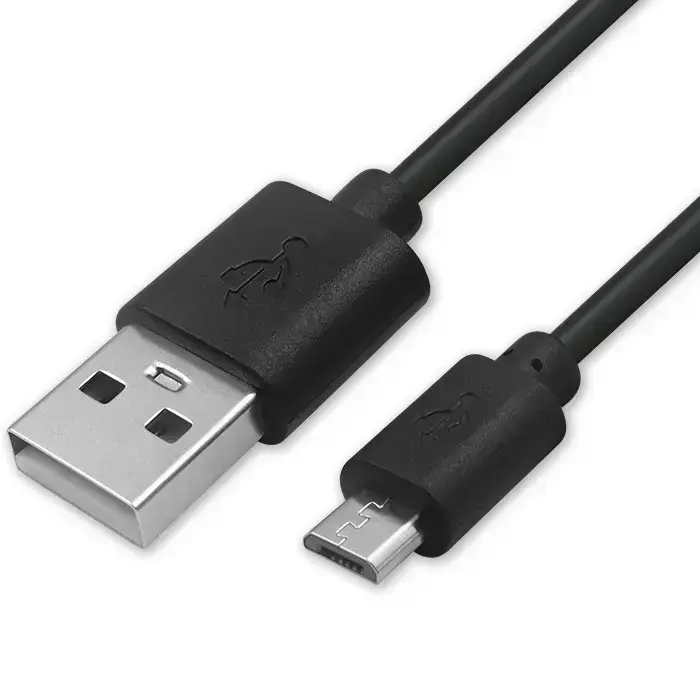 Qoltec USB A male | micro USB B male | 0.5m | BULK cable Фото 5