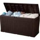 Uzglabāšanas kaste Comfy Storage Box 270L brūna Foto 9