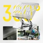 Wozinsky WRS-CPY84SS Aluminum Laptop and Tablet Stand + Free Smartphone Stand - Silver Photo 3
