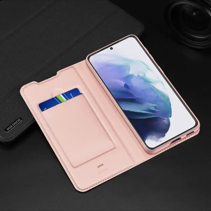 Dux Ducis Skin Pro Holster Cover for Samsung Galaxy S22 + (S22 Plus) pink Foto 3