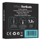 OBAL:ME Wired Earphones 3.5mm Jack Black Foto 3