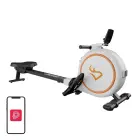 Deer Run RW600 Magnetic Rowing Machine (White) Foto 1