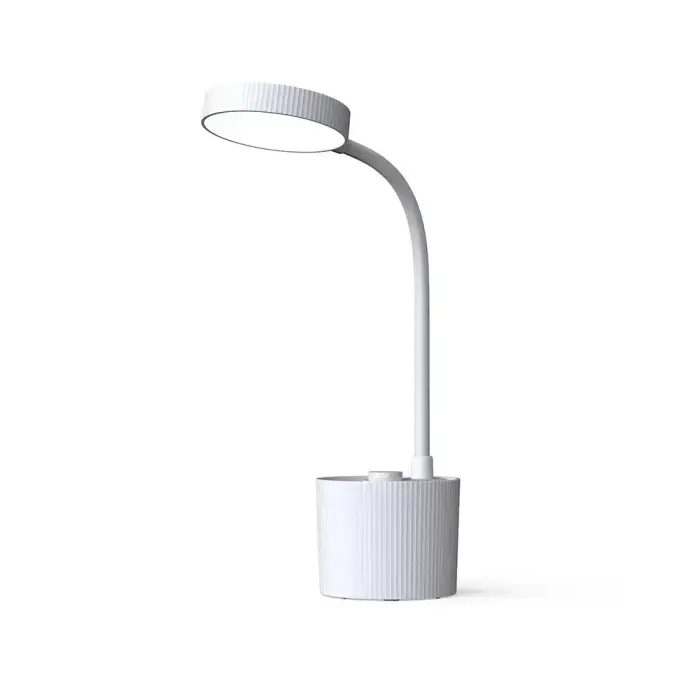 Desk LED Lamp 5W with pen holder PURE FLB-20 AGNES white Forever Light Photo 2