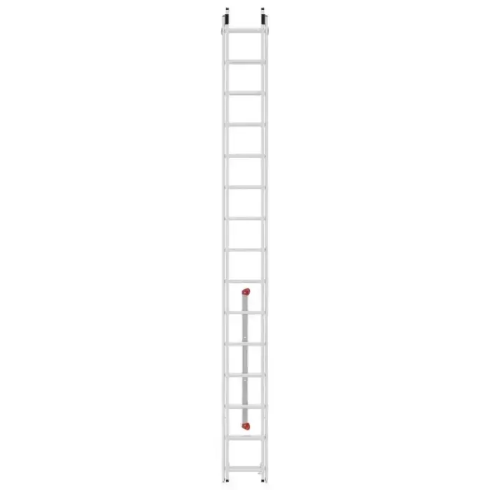 Kāpnes S80 ProfiStep duo / alumīnija / 2x15 pakāpieni Foto 2