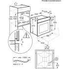 Electrolux cepeškrāsns, iebūv., 65l Foto 4