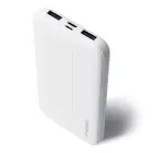 Wozinsky ārējais akumulators (powerbank) Li-Po 10000mAh 2 x USB balts (WPBWE1) Foto 2
