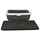 Kaķu tualetes paklājs : Trixie Cat Litter tray sieve mat, EVA, 40*55 cm, black Foto 13