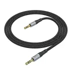 Cable AUX Jack 3,5 mm to Jack 3,5 mm Hoco 1 m UPA26 black Photo 6