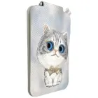 Magnetic phone wallet stand  Nimmy New Big-Eye Cute Pets 2.0 Cat grey Foto 6