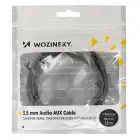 Wozinsky AUX cable angled (male-male) mini jack cable 2 m black Photo 5