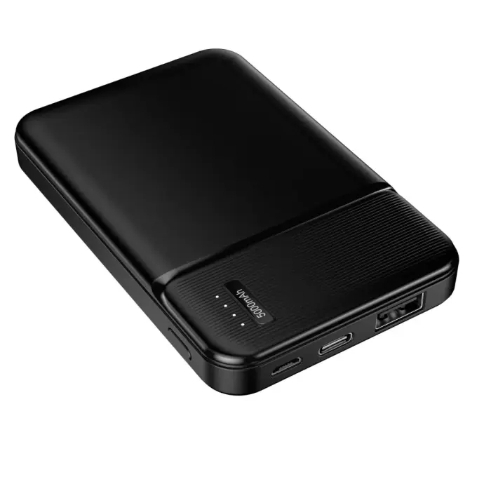 Maxlife внешний аккумулятор (powerbank) MXPB-01 5000 mAh черный Фото 4