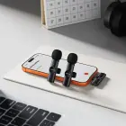 Borofone Lavalier wireless microphone BFK16A Winner Type C black - 2 pieces Photo 7