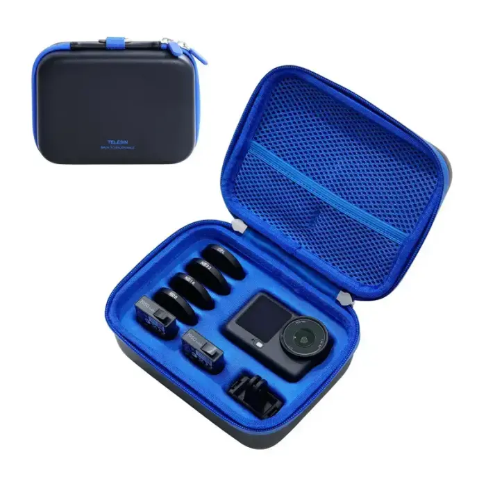 Telesin DisAdv EVA Carrying Bag for DJI Osmo Action 6 (Black) Photo 2