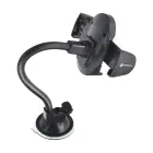 Car phone holder Forcell F-Grip Oval 27 cm windshield / dashboard / air vent black Photo 5