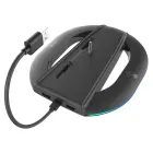 iPega P5S035SAH Vertical Stand (2xUSB-A) with RGB for PS5 Slim/PS5 Pro Black Foto 1