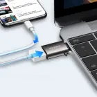 Joyroom USB 3.2 Gen 1 (Male) - USB Type C (Female) adapter black (S-H151 Black) Фото 4