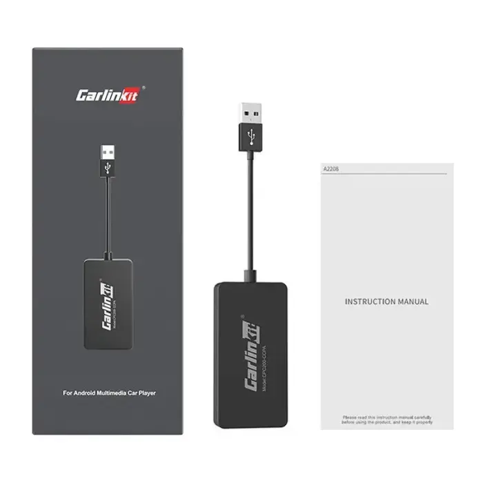 Carlinkit CCPA wireless adapter Apple Carplay/Android Auto (black) Foto 3