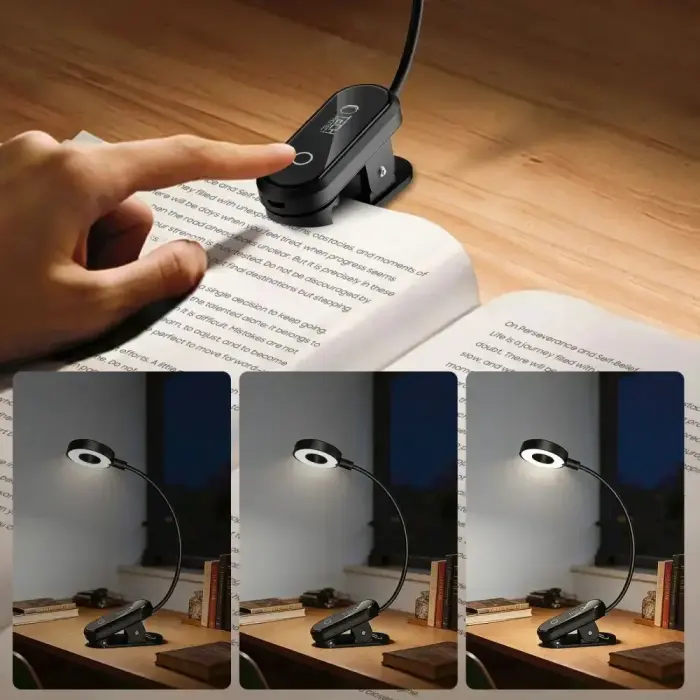 TECH-PROTECT LL100 CLIP READING LIGHT BLACK Foto 6